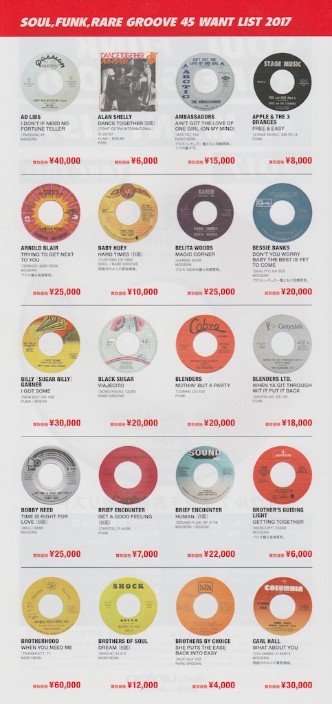 Disk Union`s Most Wanted Soul, Funk, & Rare Groove 45s – Ban Ban