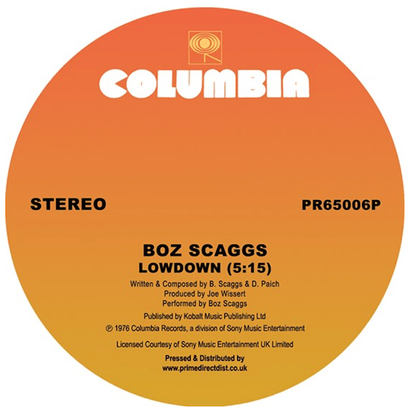Boz Scaggs Lowdown