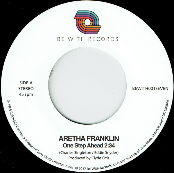 Aretha Franklin - One Step Ahead - Be With Records