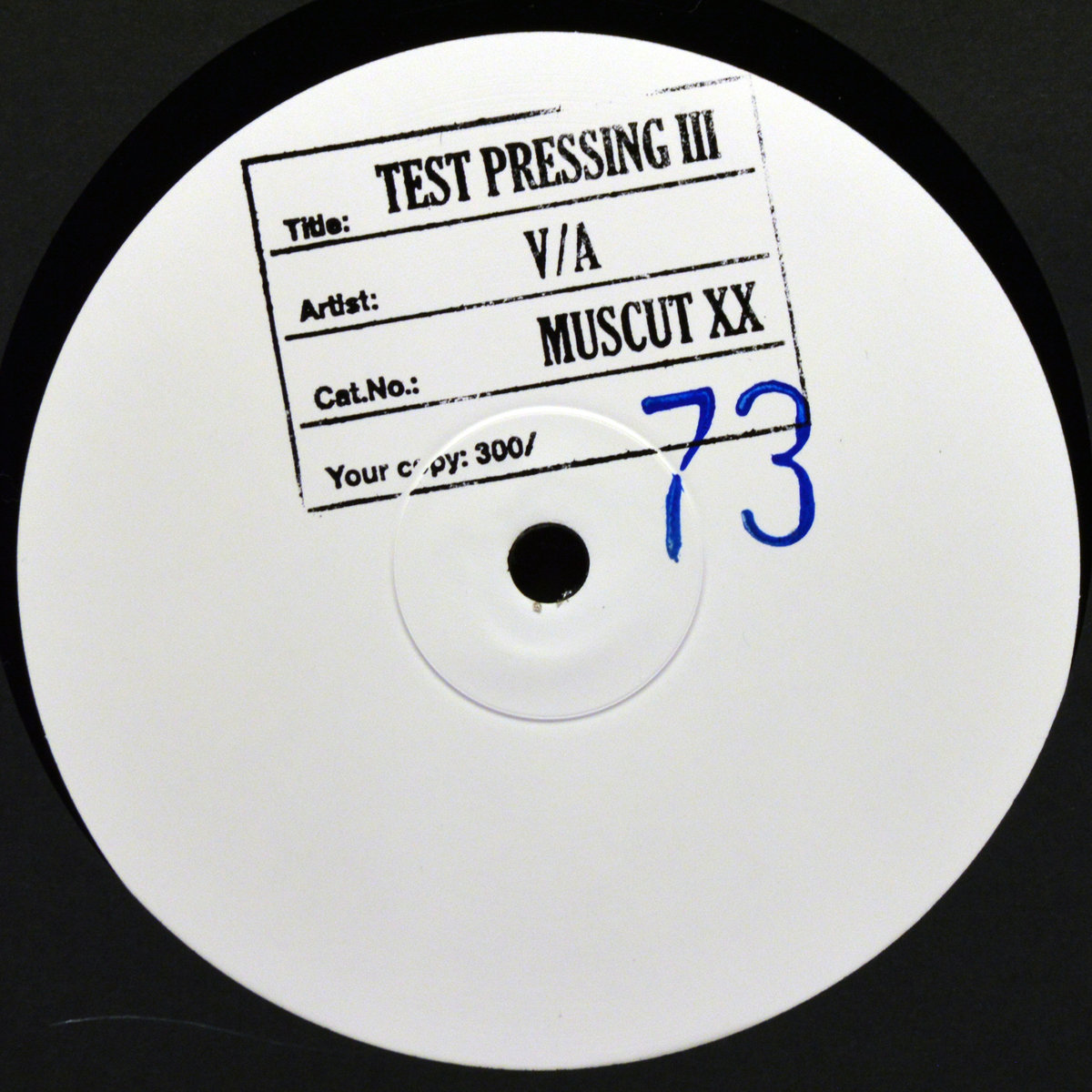 Muscut Records Test Pressing III