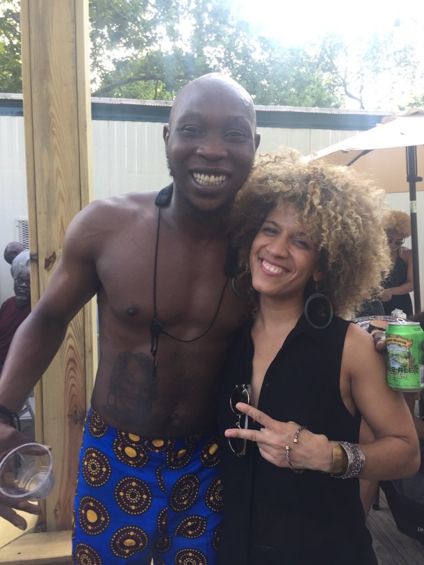 Domenica and Seun Kuti