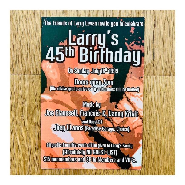 Balearic Mike Larrys Birthday 2