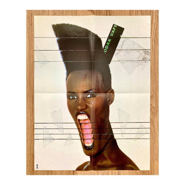 Balearic Mike Grace Jones Slave Poster