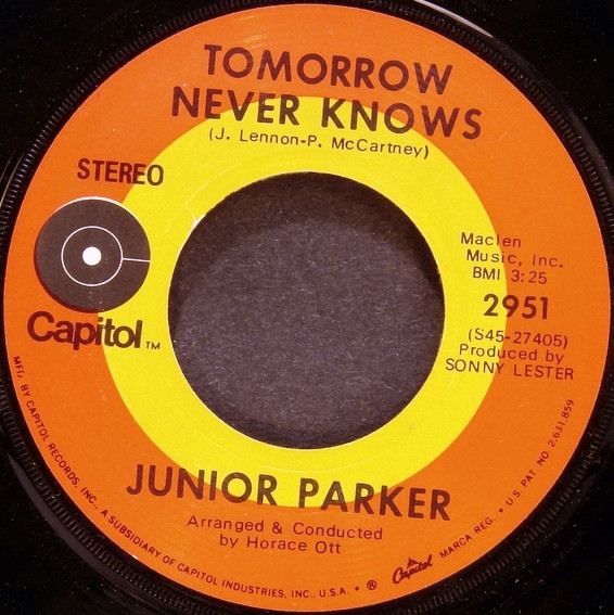 Junior Parker Tomorrow Never Knows