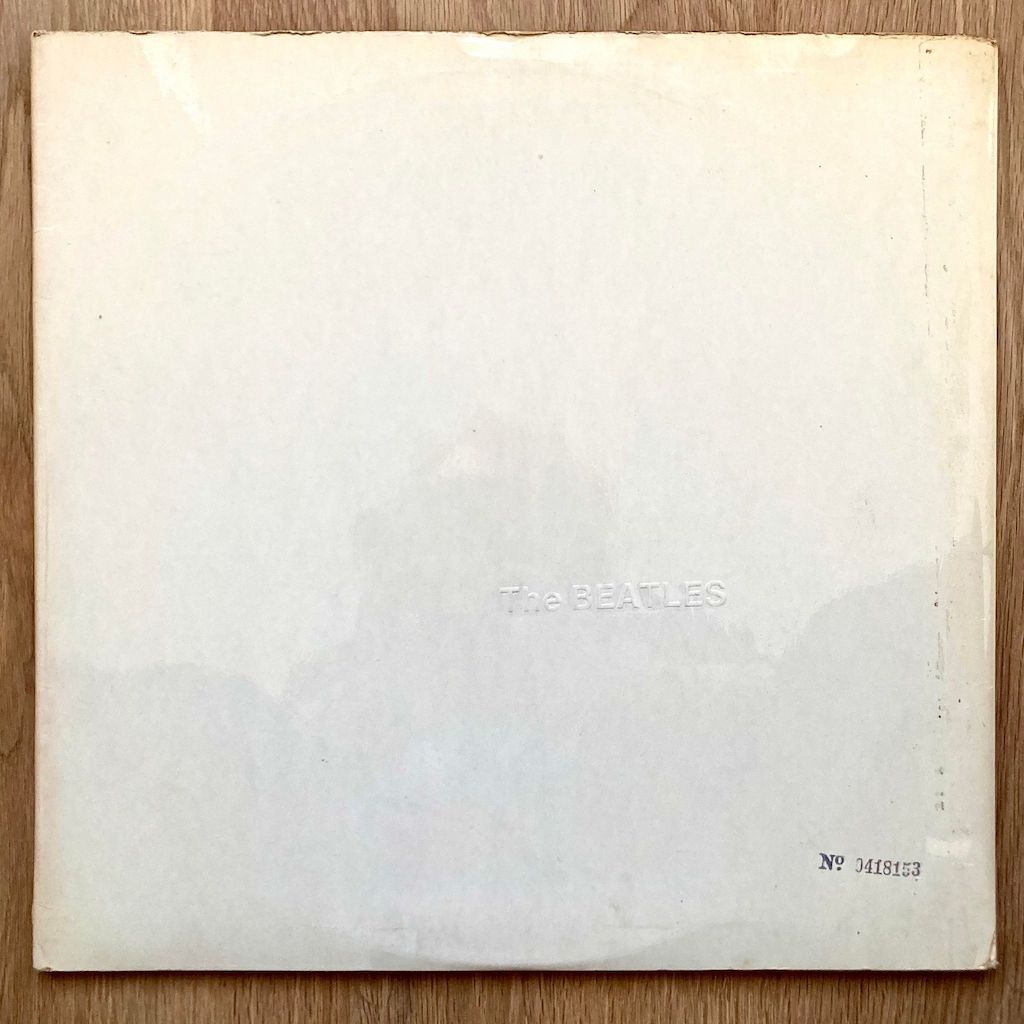 究極美•初回UK盤/The Beatles White Album 究極美•初回UK盤/The Beatles White Album