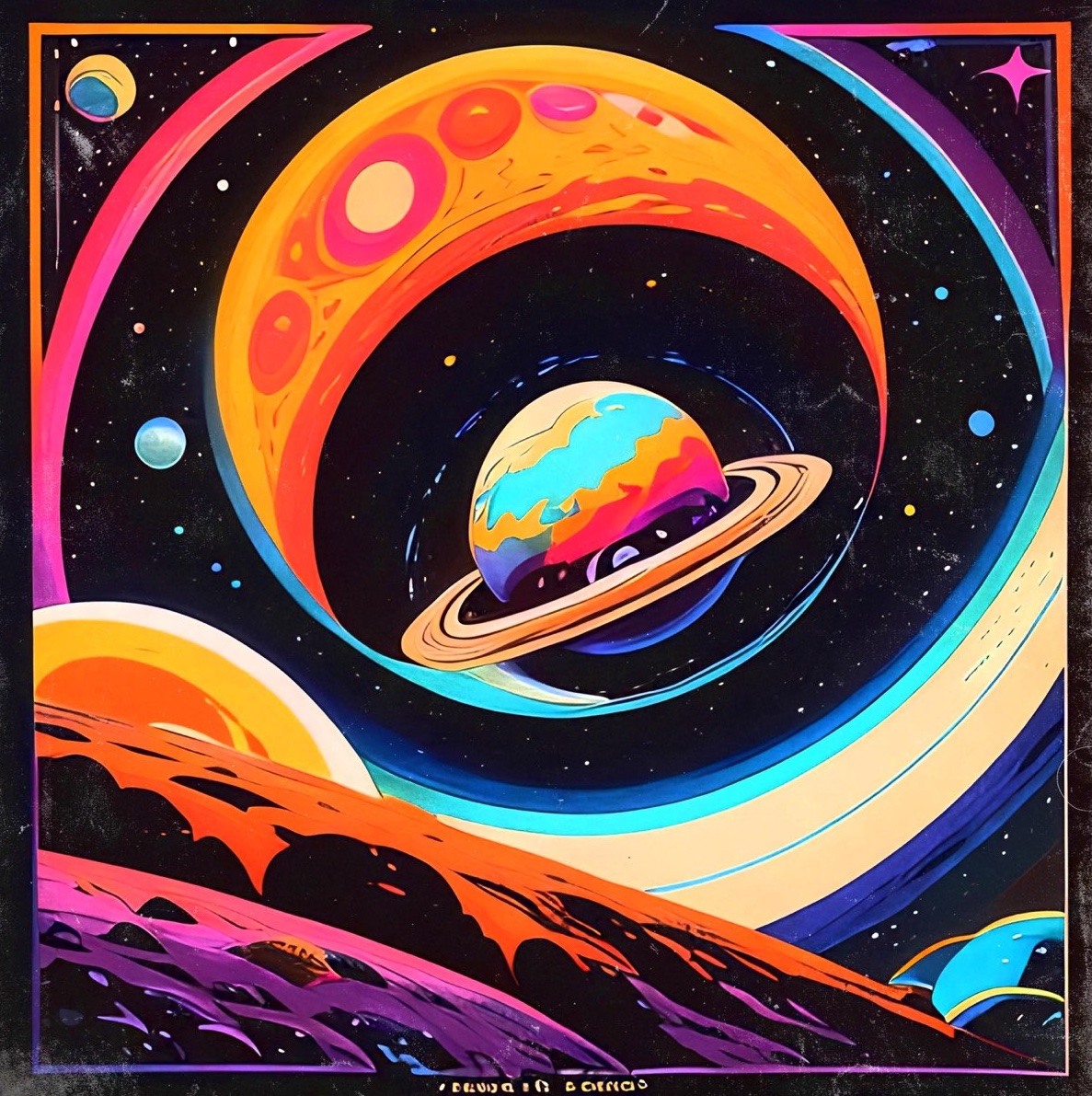 Calm Quite Knowing &amp; Orchestra Gold : A Star Nebulous copy